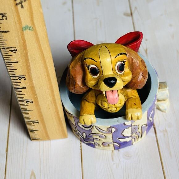 Jim Shore 2007 Walt Disney Traditions Lady And The Tramp Lovely Lady Enesco Dog - Picture 7 of 9